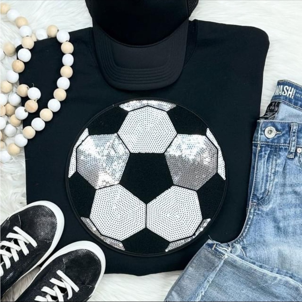 Sequin Soccer Sweatshirt